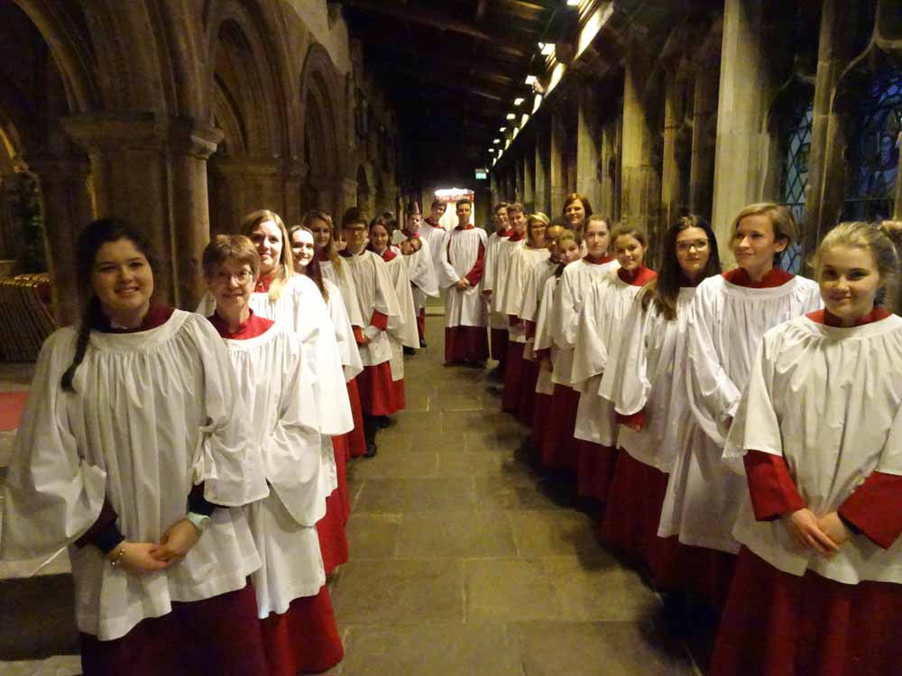 Evensong at Bristol Cathedral